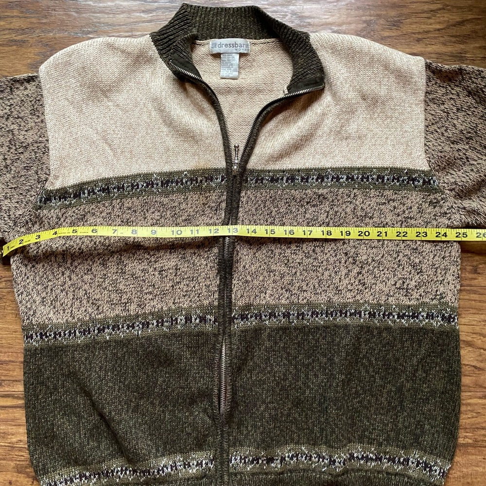 Dressbarn Woman Women’s Full Zip Cardigan Sweater - Picture 4 of 5